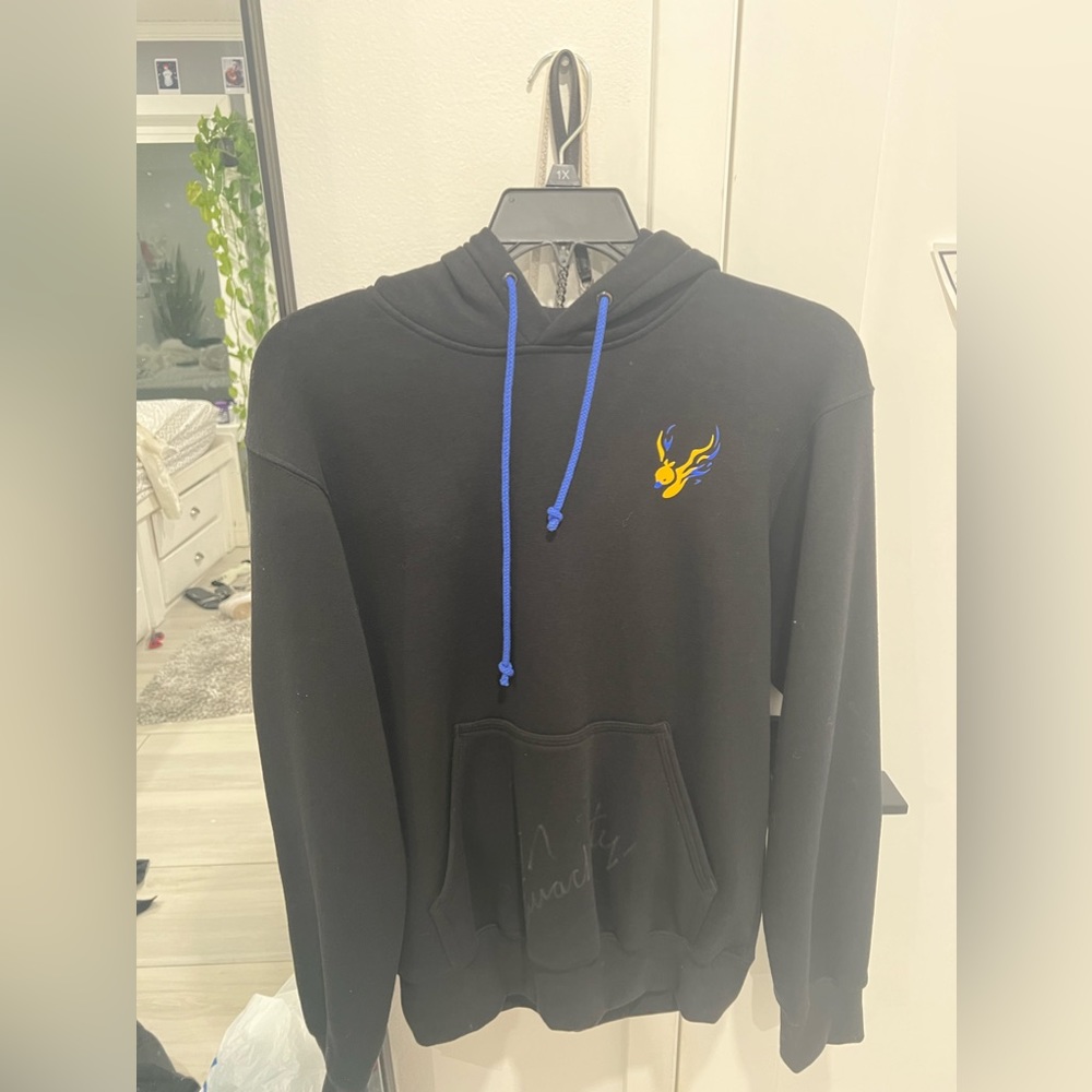 QUACKITY SIGNED PLANET DUCK HOODIE (with tag)